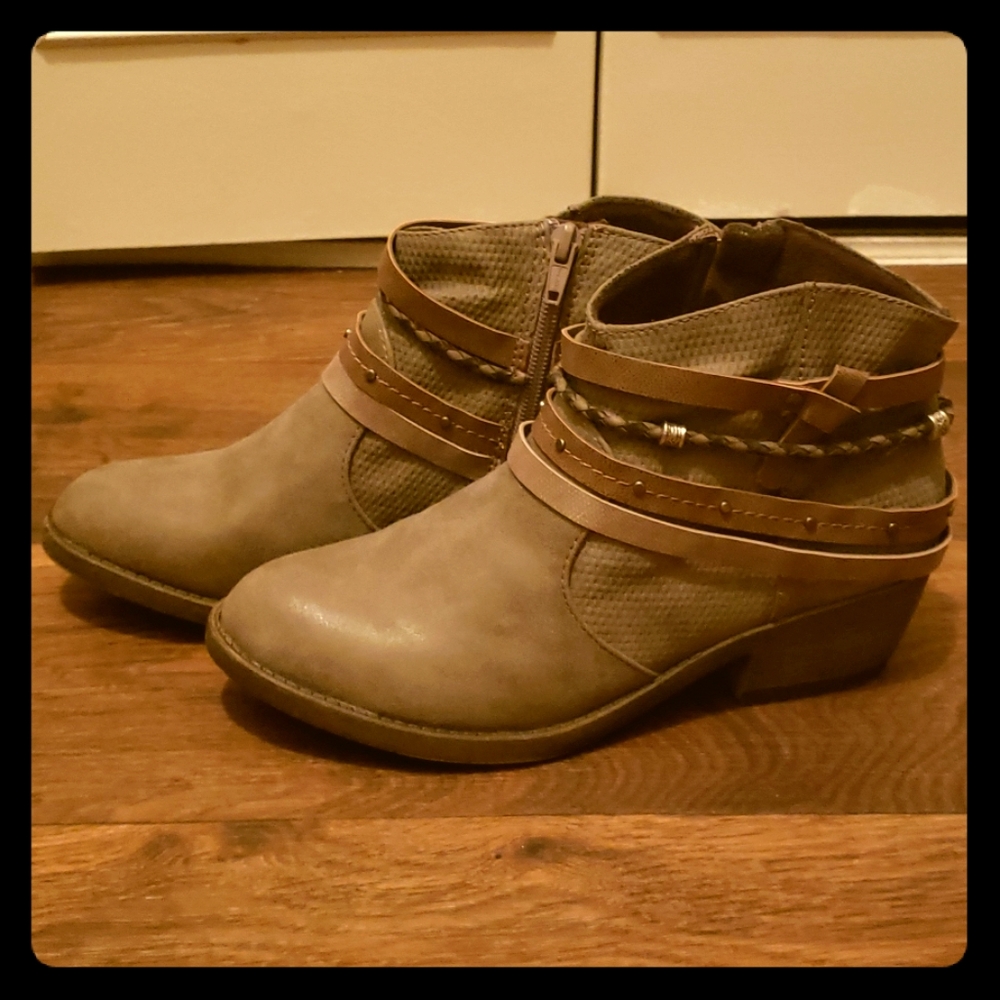 Grey Boots